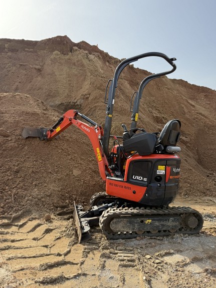 Minibagger Kubota U10-5 - Baggerarbeiten