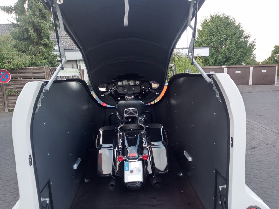 Motorradtransporter für 1 Motorrad